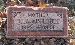 Victoria “Ella” <I>Hamblin</I> Applebee 