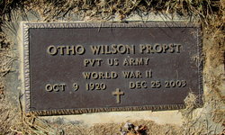 Otho Wilson Propst 
