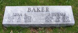 Edna A. <I>Hall</I> Baker 