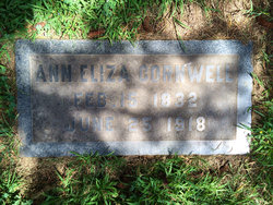 Ann Eliza <I>Humphrey</I> Cornwell 