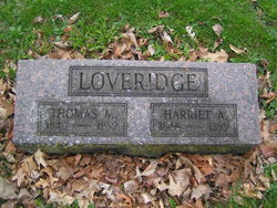 Harriet A. <I>Armstrong</I> Loveridge 