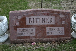 Bernice E. <I>Kreger</I> Bittner 