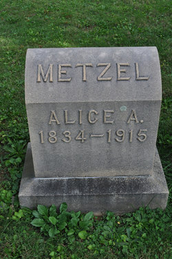 Alice A <I>Brooks</I> Metzel 