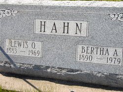 Bertha A. <I>Moats</I> Hahn 