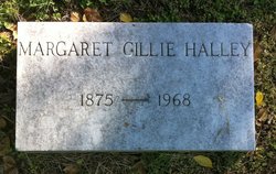 Margaret Alberta “Madge” <I>Gillie</I> Halley 
