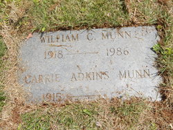 Carrie <I>Adkins</I> Munn 