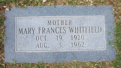 Mary (Mae) Frances <I>Batis</I> Whitfield 