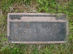 Robert George Bounds 
