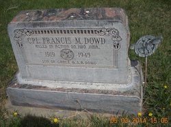 CPL Francis Marion Dowd 