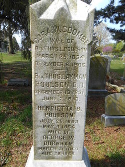 Henrietta B. <I>Poulson</I> Burnham 