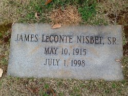 James LeConte Nisbet Sr.