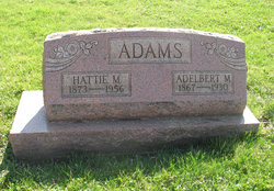 Hannah Mosetta “Hattie” <I>Joslin</I> Adams 