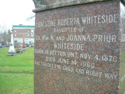 Ernestine Roberta Prior Whiteside 