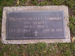 William Albert Lumbert 