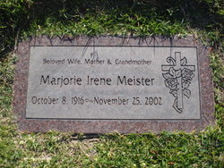 Marjorie Irene <I>Hough</I> Meister 