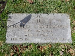 Charles E Bambrough 