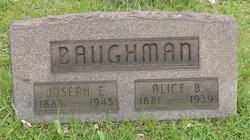 Alice <I>Bryan</I> Baughman 