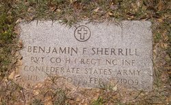Pvt Benjamin F. Sherrill 
