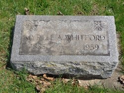 Myrtle A. <I>Harford</I> Whitford 
