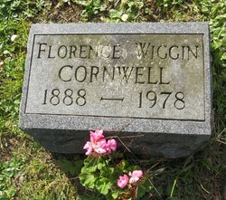 Florence E. <I>Wiggin</I> Cornwell 