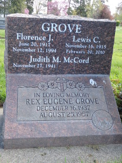 Florence J. <I>Stockard</I> Grove 