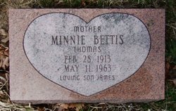 Minnie <I>Thomas</I> Bettis 