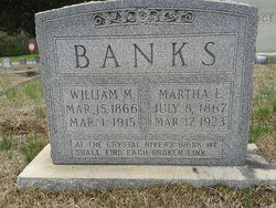 Martha L Banks 