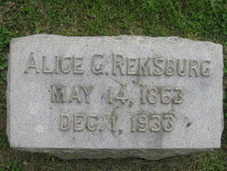 Alice G. <I>Breneman</I> Remsburg 