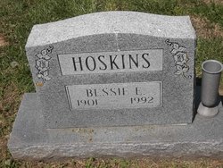 Bessie E <I>Griffin</I> Hoskins 