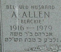 A Allen “Blackie” Berman 
