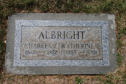 Katherine Elizabeth <I>Creek</I> Albright 