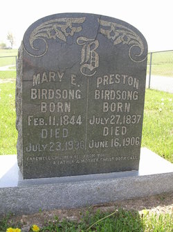 Mary Elizabeth <I>Jobe</I> Birdsong 