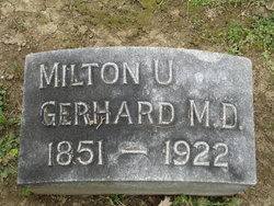 Dr Milton U. Gerhard 