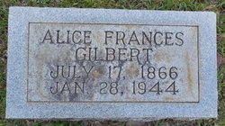 Alice Frances <I>McCraw</I> Gilbert 