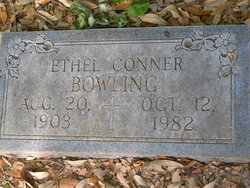 Ethel <I>Conner</I> Bowling 