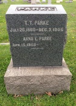 Anna Elizabeth <I>Armstrong</I> Parke 