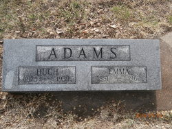Emma Mary <I>Beyer</I> Adams 