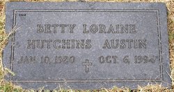 Betty Loraine <I>Hutchins</I> Austin 