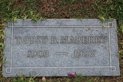 Laura Brown “Totsy” <I>Reeves</I> Maberry 