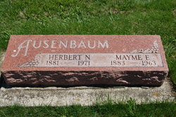 Mayme E. <I>Bircher</I> Ausenbaum 