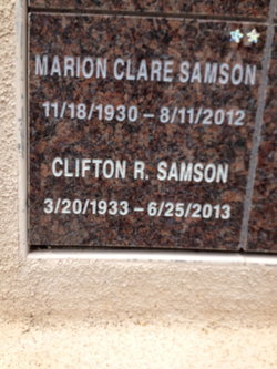 Clifton Rockwell Samson Sr.