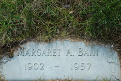 Margaret A. <I>Dalgleish</I> Bain 