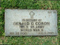 Gerald G Coron 