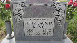 Betty Juanita King 