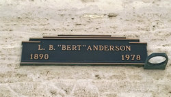 Lawrence Bertram “Bert” Anderson 