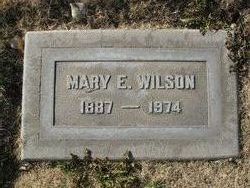 Mary E <I>Arnold</I> Wilson 