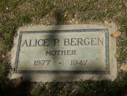 Alice P <I>Spendlove</I> Bergen 
