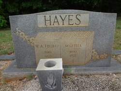 Martha Elizabeth “Mattie” <I>Olbon</I> Hayes 