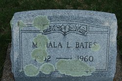 Mahala L. <I>Wheeler</I> Bates 