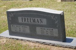 M E “Bessie” <I>Merrell</I> Freeman 